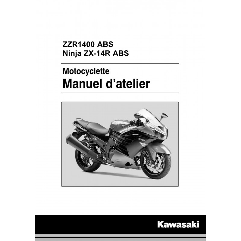 ZX-14R - ZZR1400 16 - Manuel cles USB KAWASAKI Fr