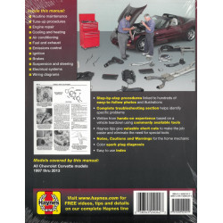 Corvette 97-13 Revue technique Haynes CHEVROLET Anglais