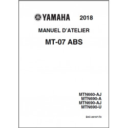 MT-07 18-20 - Manuel cles USB YAMAHA