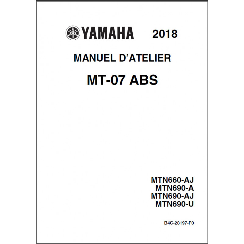 MT07 18-20 - Manuel cles USB YAMAHA