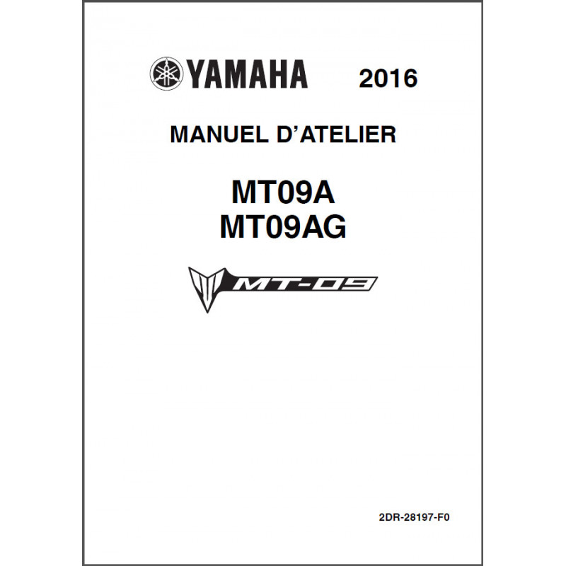 MT-09 16 - Manuel cles USB YAMAHA