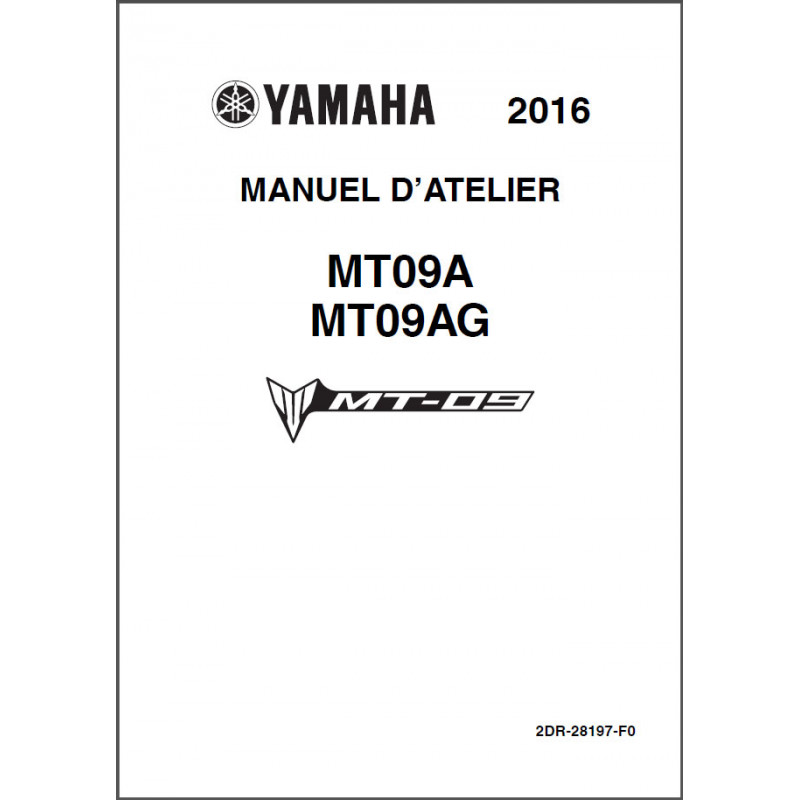 MT09 16 - Manuel cles USB YAMAHA
