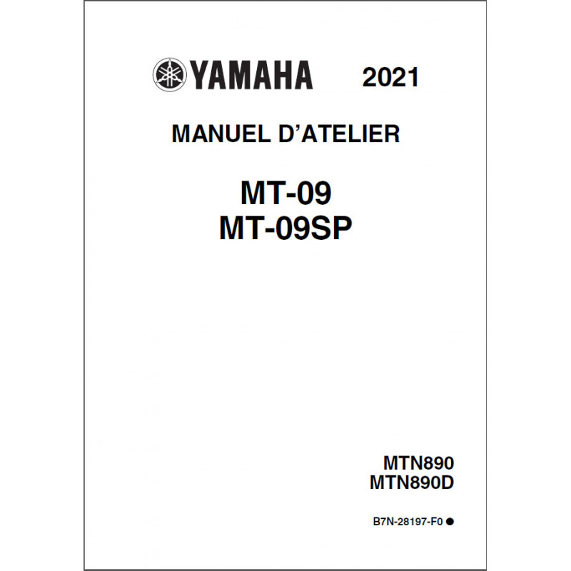 MT09 21-22 - Manuel cles USB YAMAHA