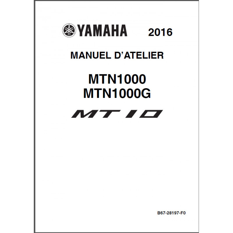 MT-10 16 - Manuel cles USB YAMAHA