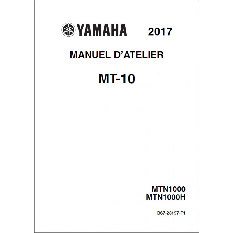 MT-10 17-20 - Manuel cles USB YAMAHA