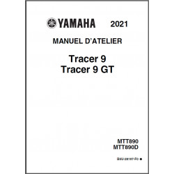 MT09 Tracer 900 21 - Manuel cles USB YAMAHA