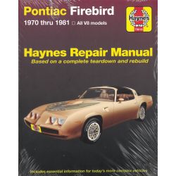 Firebird 70-81 Revue technique Haynes PONTIAC Anglais