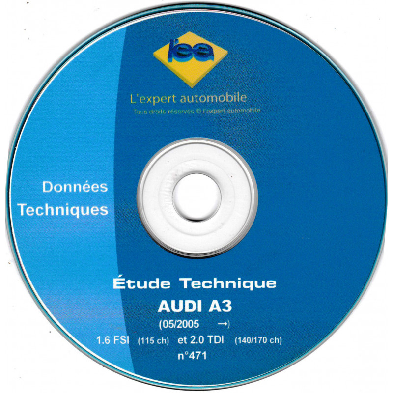 A3  05-  - Manuel CD-ROM AUDI