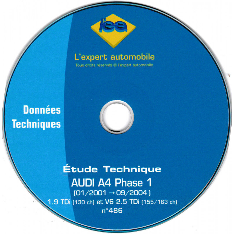 A4 Ph.1  01-04  - Manuel CD-ROM AUDI