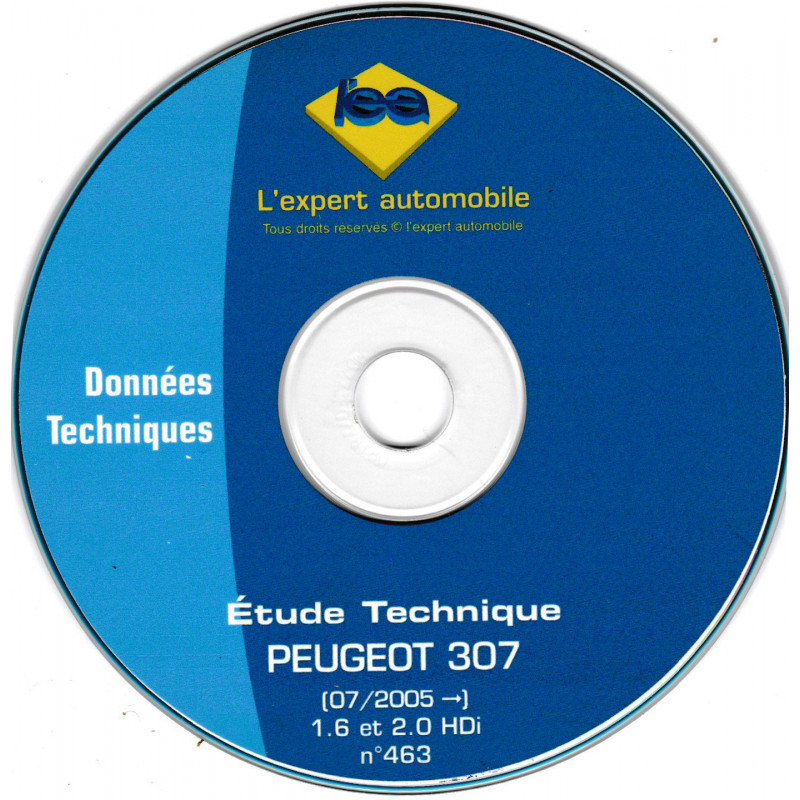 307 Diesel 05-  - Manuel CD-ROM PEUGEOT