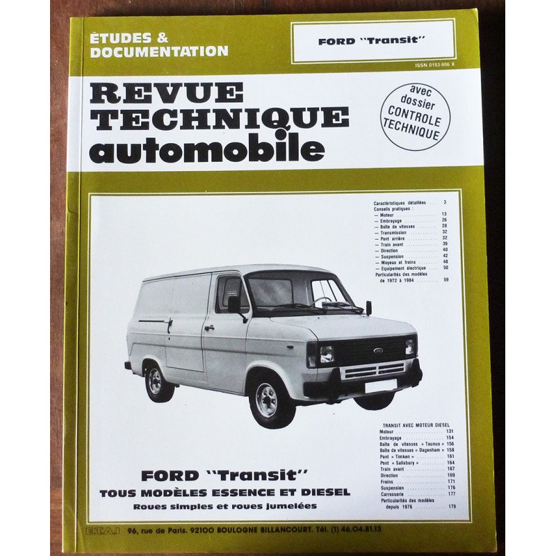 Transit - Revue Technique Ford