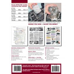 NT700V Deauville XL700V 06-13 Revue technique Haynes HONDA Anglais