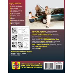 Century 97-05 Revue technique Haynes BUICK Anglais