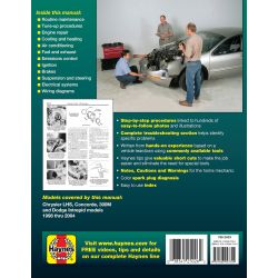 LHS Concorde 300M 98-04 Revue technique Haynes CHRYSLER DODGE Anglais