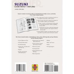 GS500 Twins 89-02 Revue technique Clymer SUZUKI Anglais