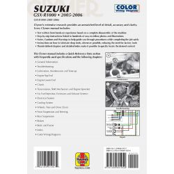 GSX-R 1000 05-06 Revue technique Clymer SUZUKI Anglais