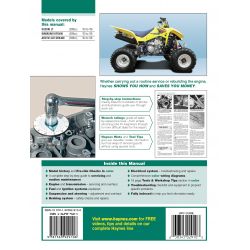 Arctic Cat ATVs 03-09 Revue technique Haynes SUZUKI KAWASAKI Anglais