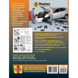copy of Rogue 08-15 Revue technique Haynes NISSAN Anglais