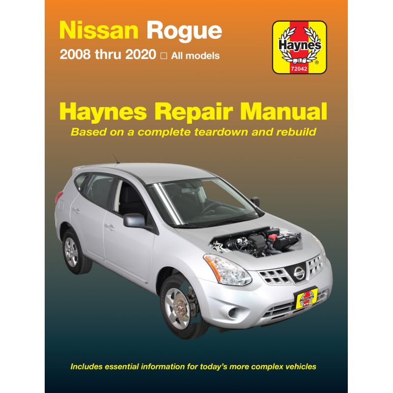 copy of Rogue 08-15 Revue technique Haynes NISSAN Anglais