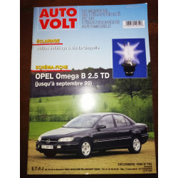 Omega B 2.5 TD - Revue Technique Electronic Auto Volt OPEL