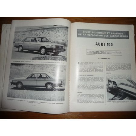 100/77 Revue Technique Carrosserie Audi