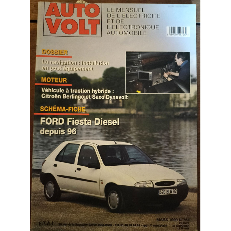 Fiesta Die 96-  - Revue Technique Electronic Auto Volt FORD