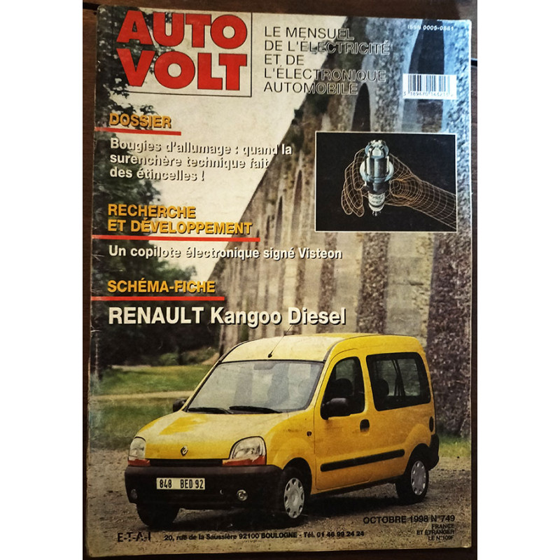 copy of 208 Revue Technique Electronic Auto Volt Peugeot