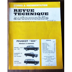 copy of 404 Revue Technique Peugeot