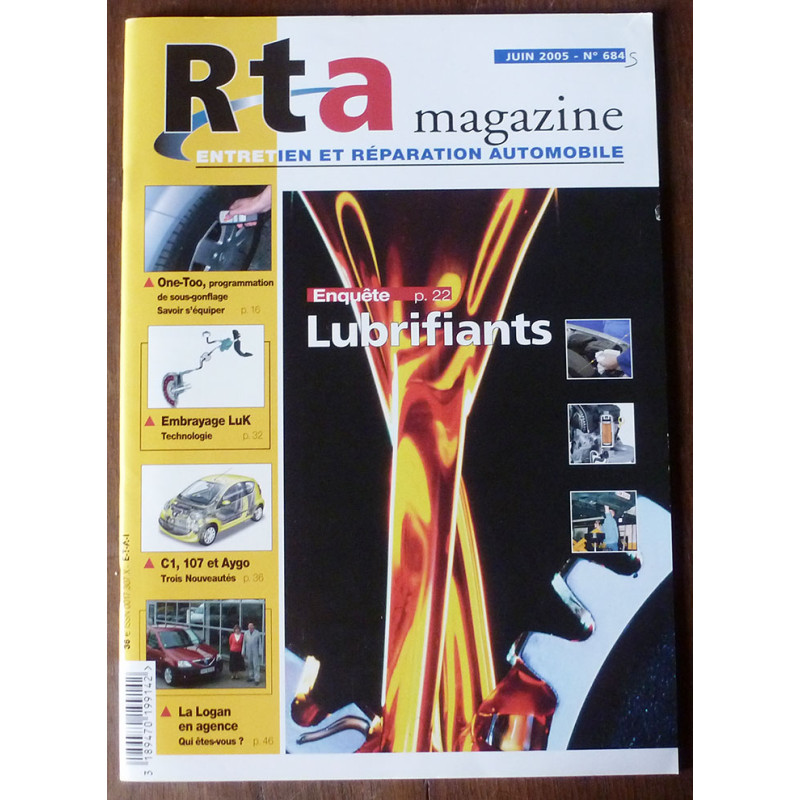 Lubrifiants - Magazine RTA