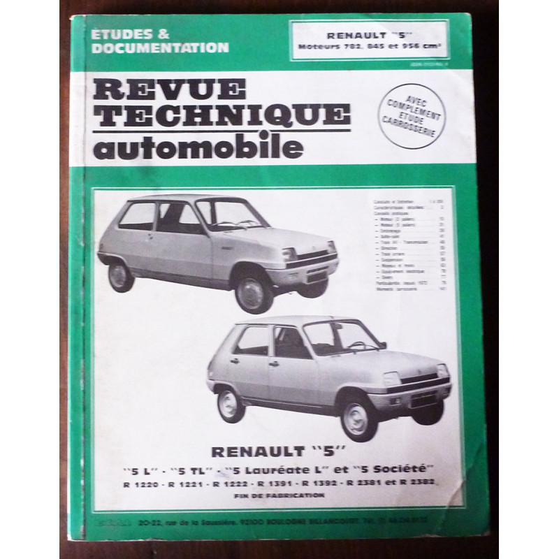 R5 - Revue Technique Renault