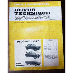 204 - Revue Technique Peugeot