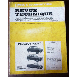204 - Revue Technique Peugeot
