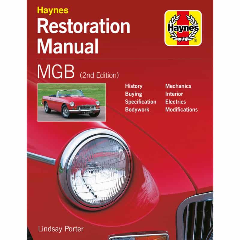 copy of MGB RESTORATION MANUAL Revue technique Haynes Anglais