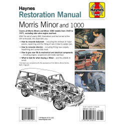 copy of MORRIS MINOR RESTORATION MANUAL 2ND EDI Revue technique Haynes Anglais