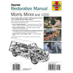 MORRIS MINOR RESTORATION MANUAL 2ND EDI Revue technique Haynes Anglais