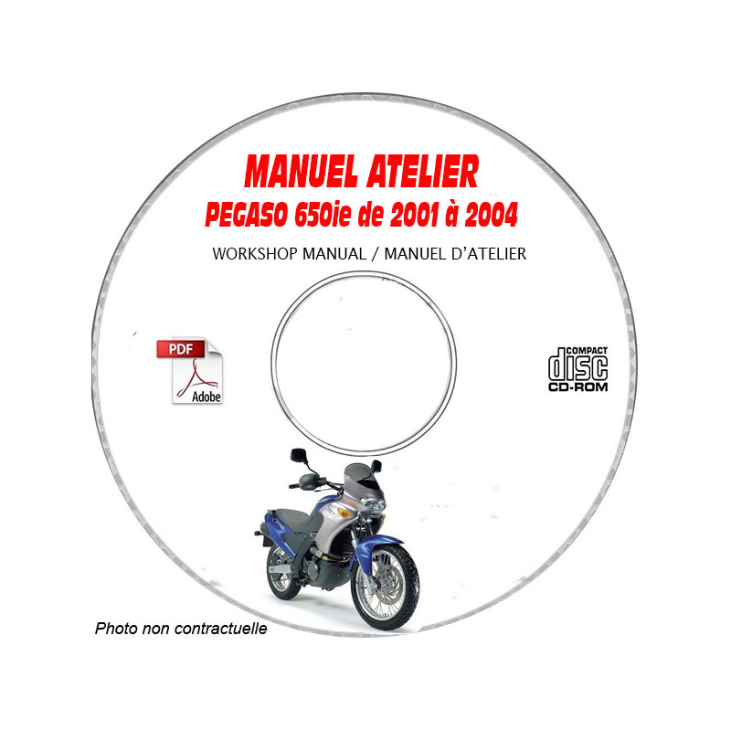 Pegaso 650ie 01-04 -  Manuel Atelier CDROM APRILIA FR