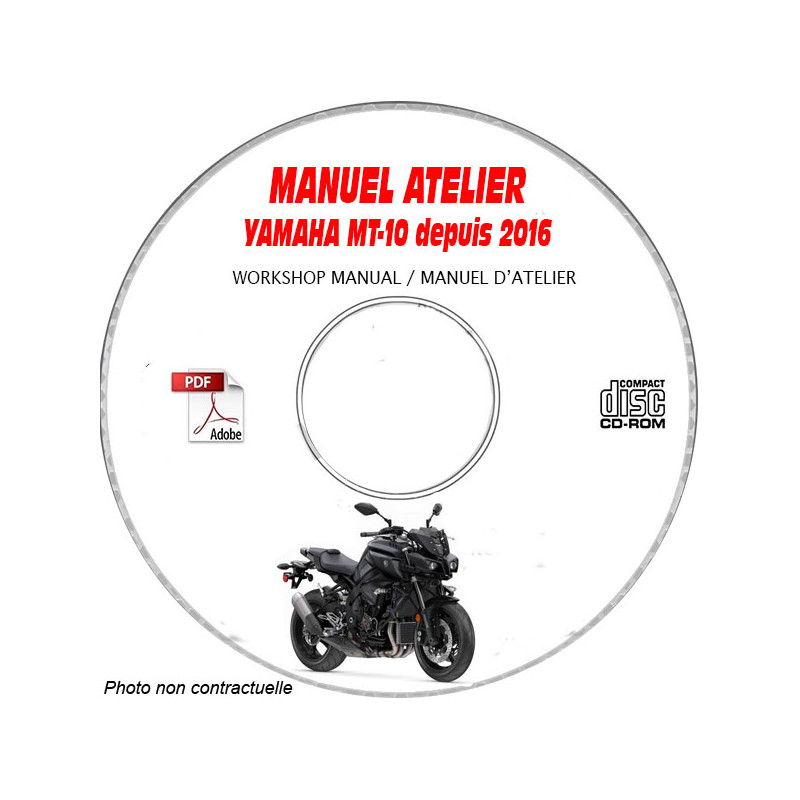 MT-10 16-  - Manuel Atelier CDROM YAMAHA FR