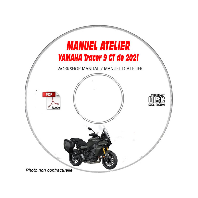Tracer 9 GT 21 - Manuel Atelier CDROM YAMAHA FR