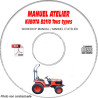 B2110 - Manuel Atelier CDROM KUBOTA Anglais