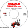 B2230 - Manuel Atelier CDROM KUBOTA Anglais