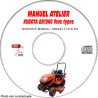 BX1860 - Manuel Atelier CDROM KUBOTA Anglais