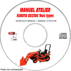 BX2360 - Manuel Atelier...