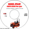 BX2660 - Manuel Atelier CDROM KUBOTA Anglais