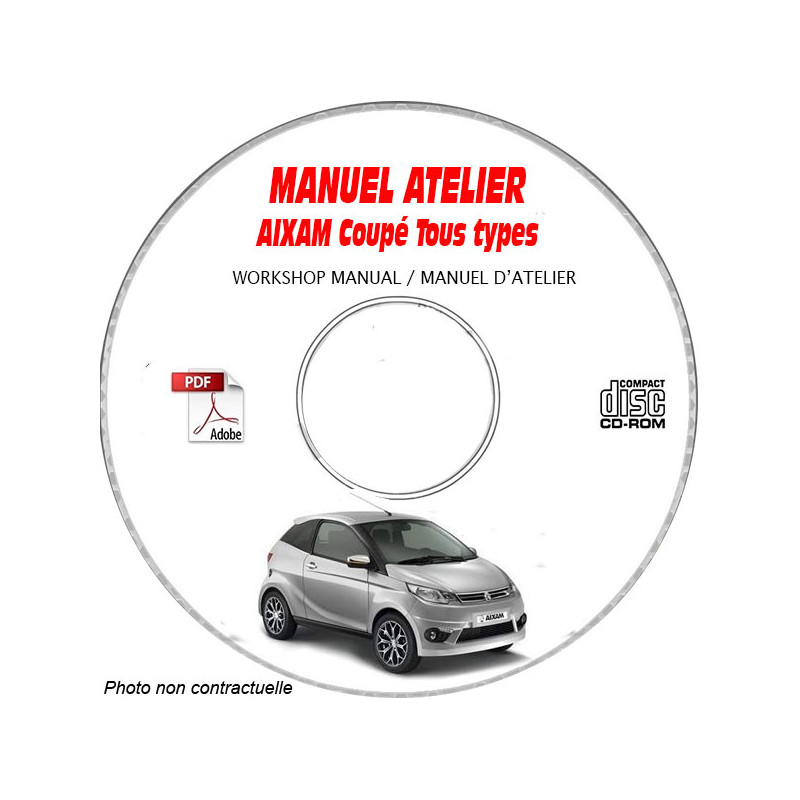 Coupé - Manuel Atelier CDROM AIXAM FR