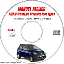 CrossLine Premium - Manuel Atelier CDROM AIXAM FR