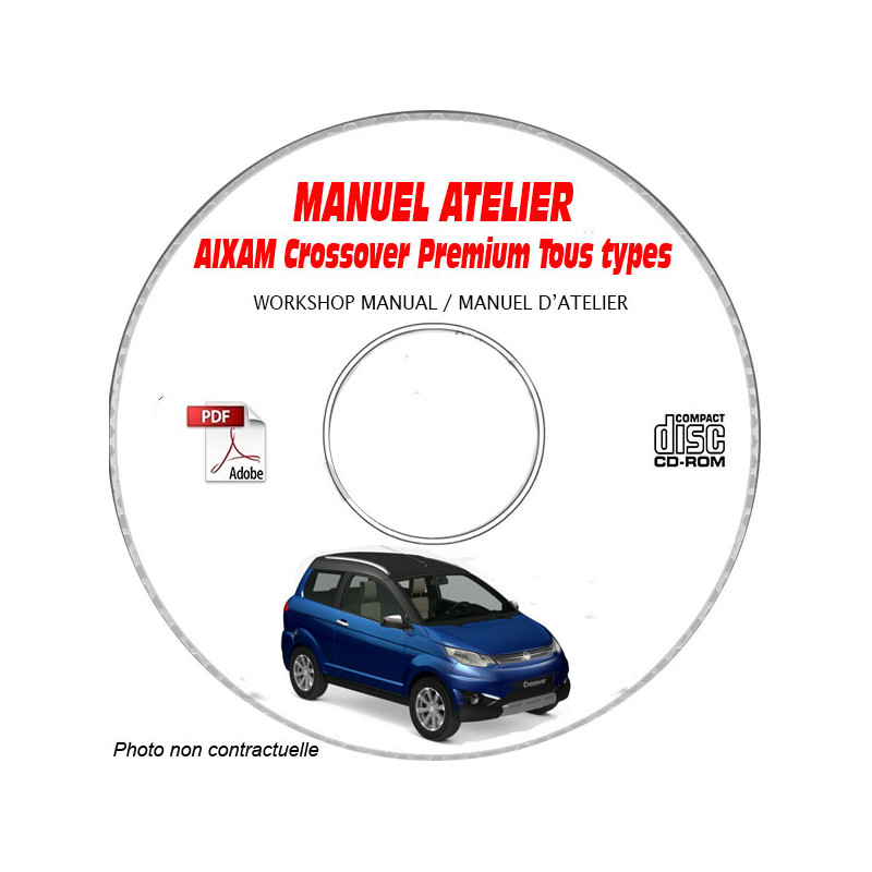 CrossOver Premium - Manuel Atelier CDROM AIXAM FR