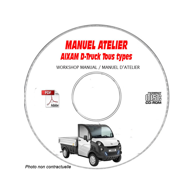 D-Truck - Manuel Atelier CDROM AIXAM FR