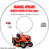 GR1600 EC - Manuel Atelier CDROM KUBOTA Anglais