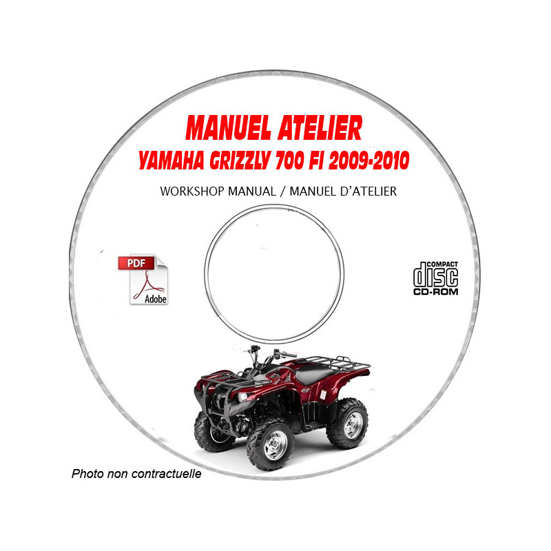 copy of GRIZZLY 700 06-10 - Manuel Atelier CDROM YAMAHA Anglais