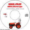 L2800 - Manuel Atelier CDROM KUBOTA Anglais